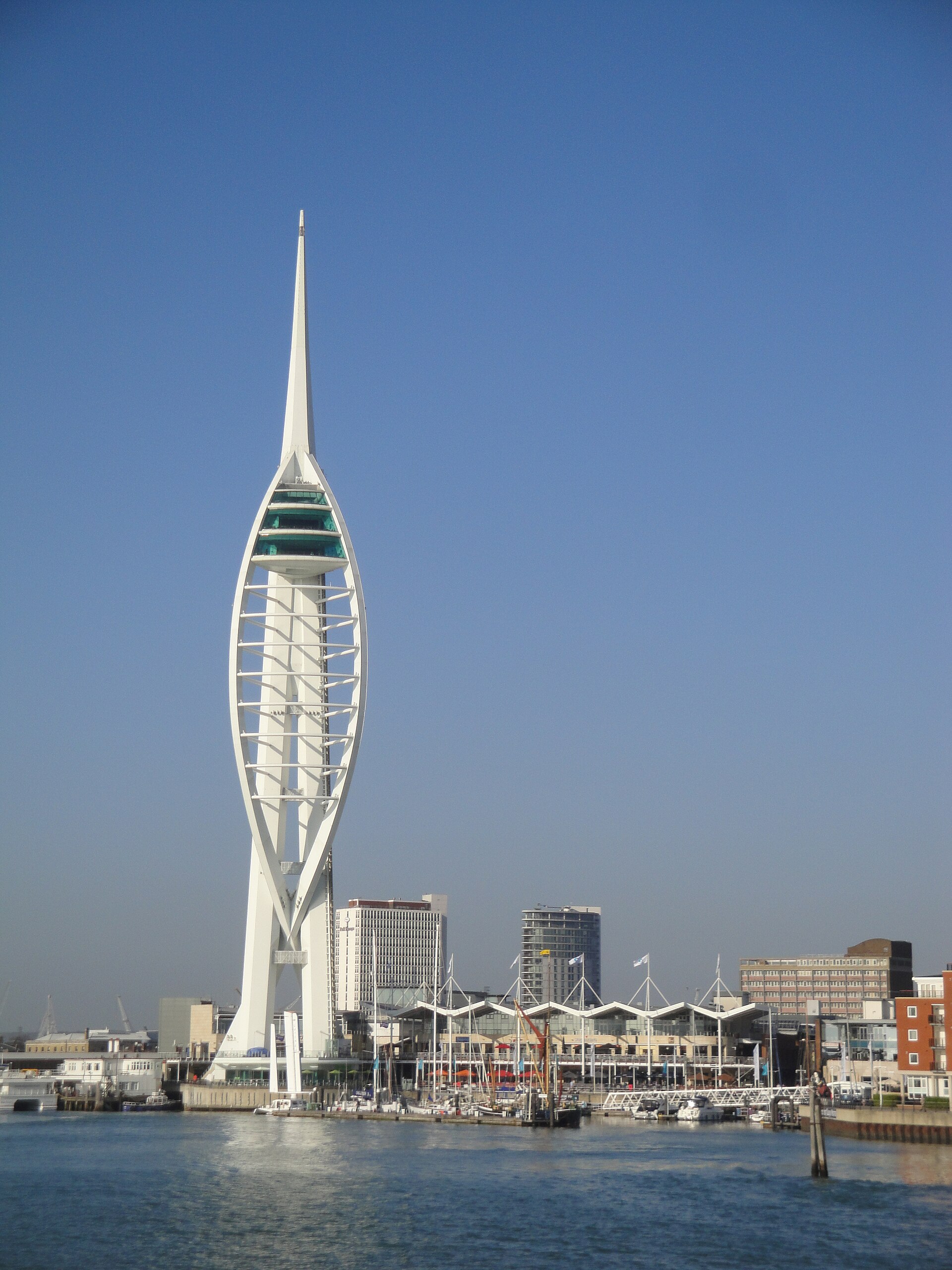 Gunwharf Quays and the Spinnaker Tower